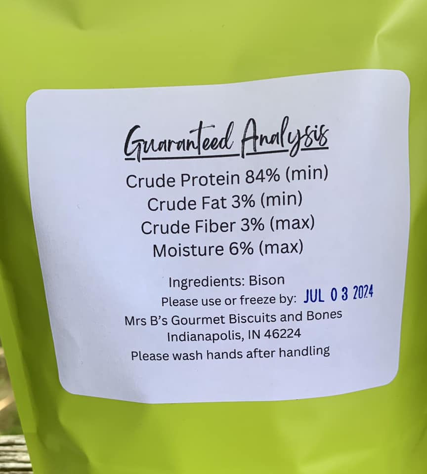 Freeze-Dried Bison 3 oz Bag image 5