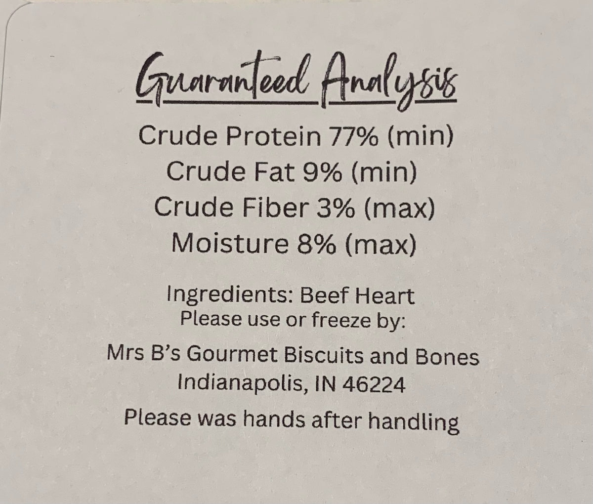 Freeze-Dried Beef 3 oz Bag image 3